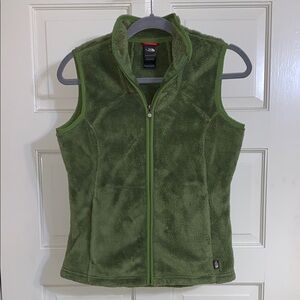 The North Face Green Fleece Vest